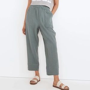 Madewell Tall Lightspun Pull On Balloon Pant, Size Large “TALL”